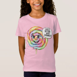Camiseta Joyful Lollipop, por Natasha Us