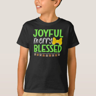Camiseta Joyful Merry Blessed-81053