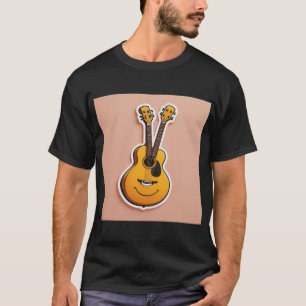 Camiseta Joyful Personalizado Guitar T-Shirt - Pegatinas Il