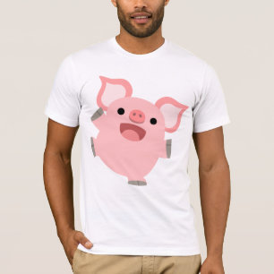 Camiseta Joyous Personalizado Pig T-Shirt