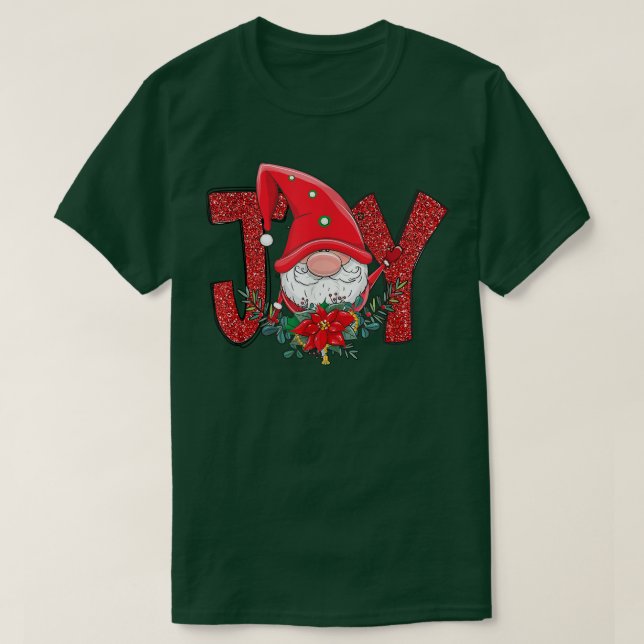 Camiseta Joys Gnome Navidades Merry Xmas Vibes Kids De (Diseño del anverso)