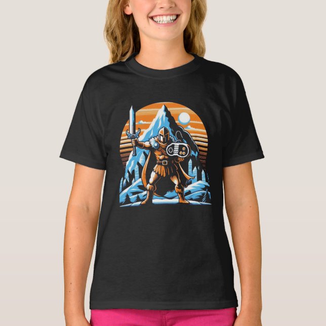 Camiseta Joystick Warrior (Anverso)
