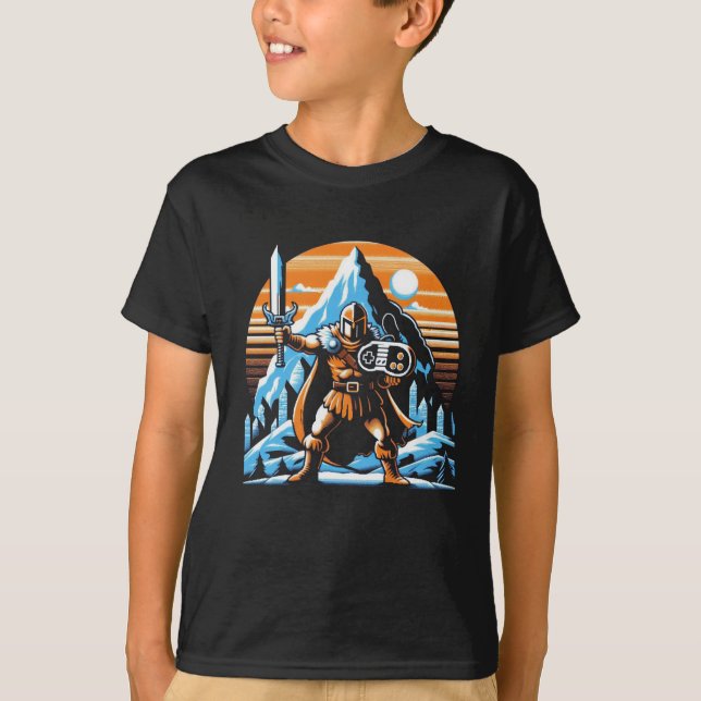 Camiseta Joystick Warrior (Anverso)
