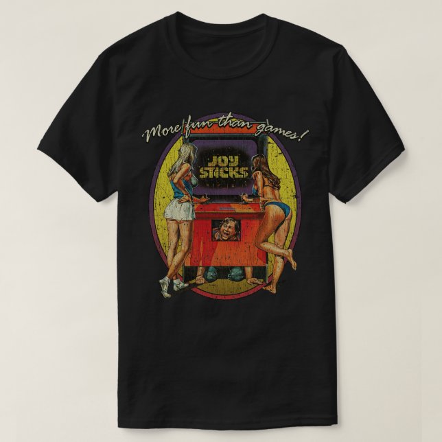 Camiseta Joysticks 1983 (Diseño del anverso)