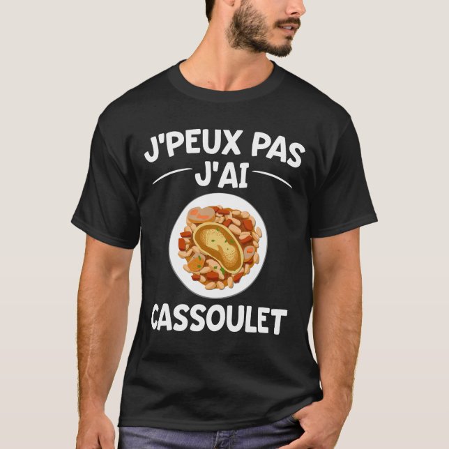 Camiseta J'peux Pas J'ai Cassoulet (Anverso)