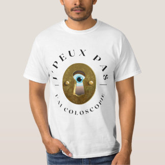 Camiseta J'peux pas j'ai coloscopie