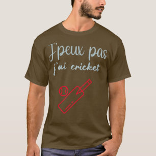 Camiseta Jpeux pas jai cricket