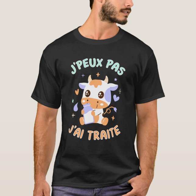 Camiseta J'peux pas j'ai Traite (Anverso)