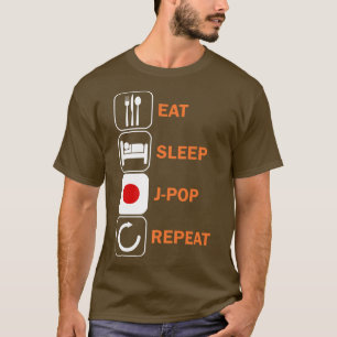 Camiseta JPop Música pop japonesa web de Japón Otaku JDrama