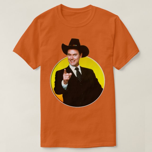 Camiseta JR Ewing Want You Dallas TShirt (Diseño del anverso)