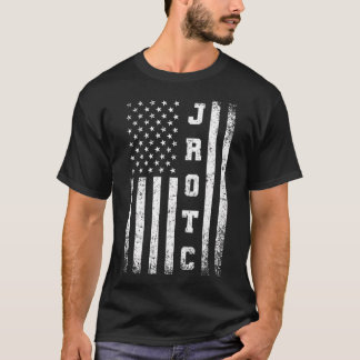 Camiseta Jrotc Bandera Americana Rotaria Junior de Estados 
