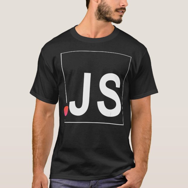 Camiseta JS   Java Script T Shirt  Programming  (Anverso)