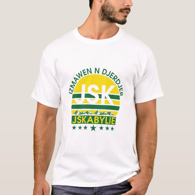 Camiseta JSK - Jeunesse sporting de Kabylie (Anverso)