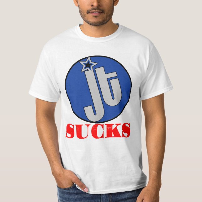 CAMISETA JT SUCKS (Anverso)