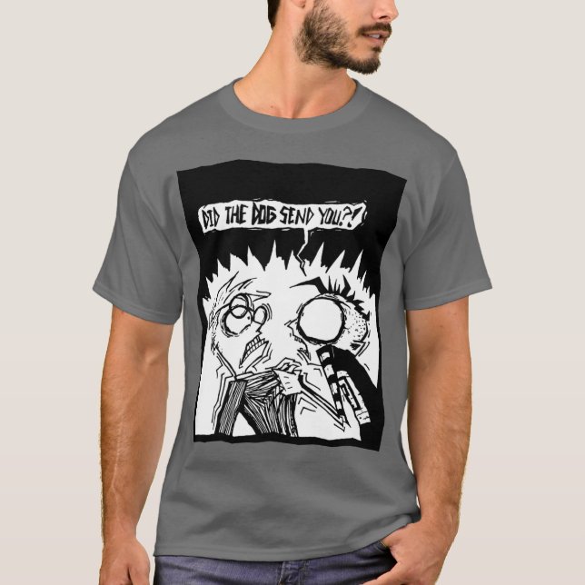 Camiseta JTHM Didhe Dog te envió un regalo (Anverso)