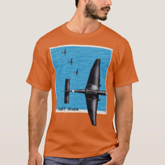 Camiseta Ju87 Stuka avión bombardero de la Segunda Guerra M