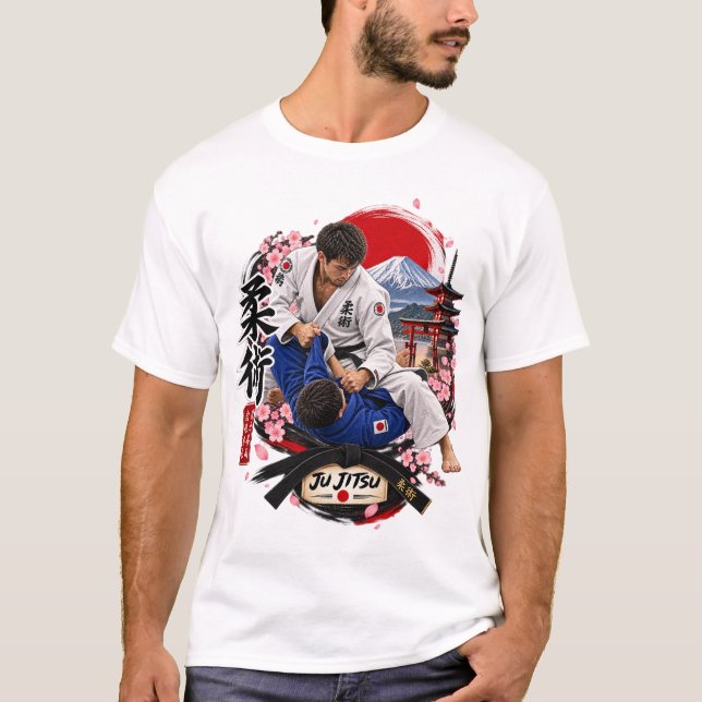 CAMISETA JU JITSU (Anverso)