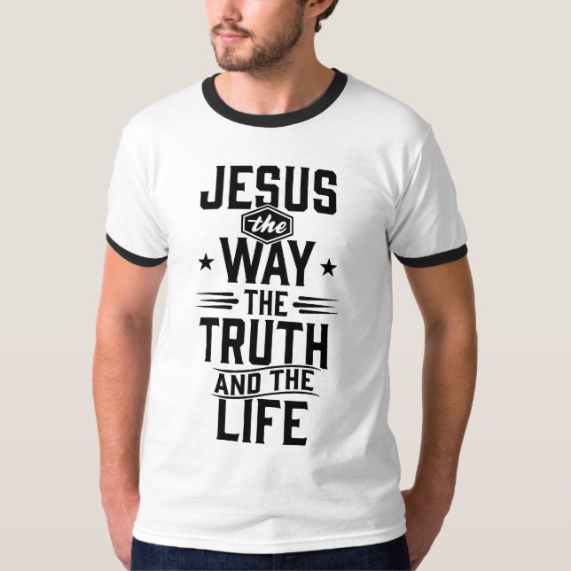 Camiseta Juan 14:6 (Anverso)