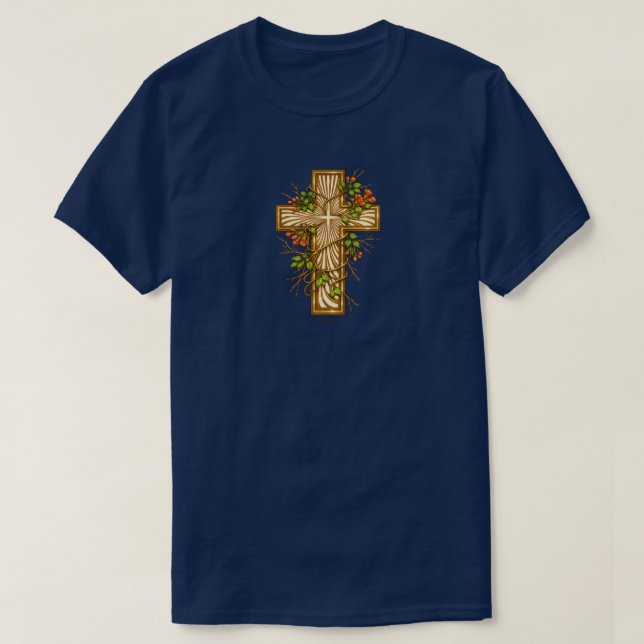 Camiseta "Juan 15:5" (Diseño del anverso)