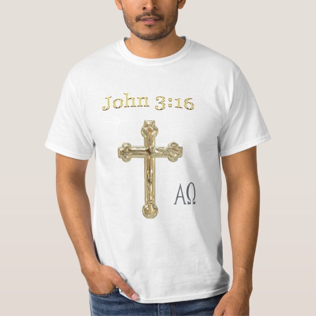 Camiseta Juan 3:16 (Anverso)