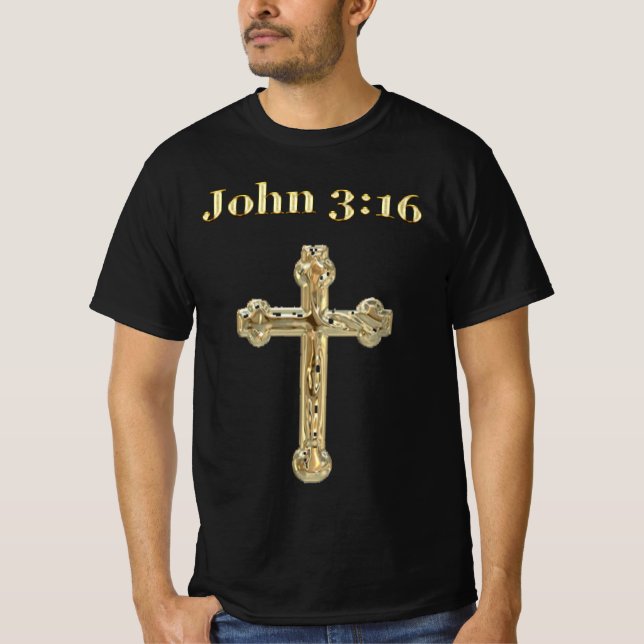 Camiseta Juan 3:16 (Anverso)
