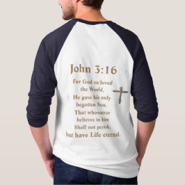Camiseta Juan 3:16