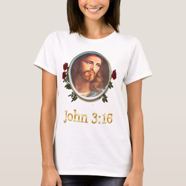 Camiseta Juan 3:16 (Anverso)