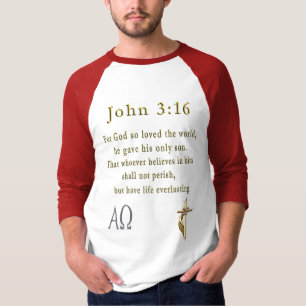 Camiseta Juan 3:16