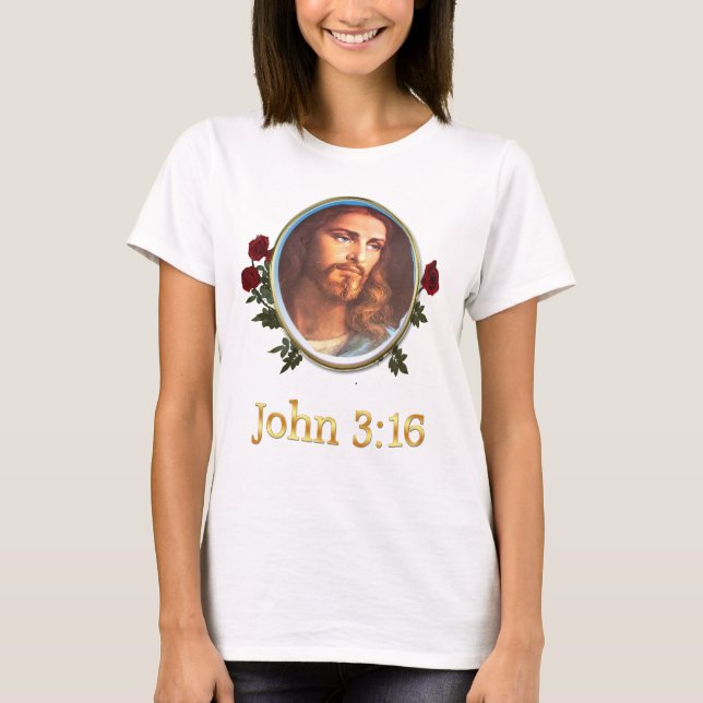 Camiseta Juan 3:16 (Anverso)