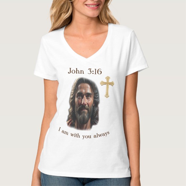 Camiseta Juan 3:16 (Anverso)