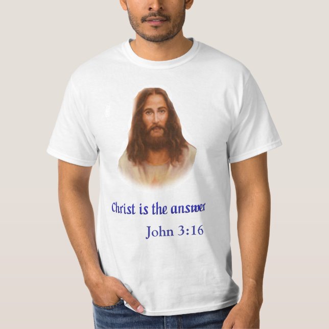 Camiseta Juan 3:16 (Anverso)