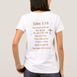 Camiseta Juan 3:16