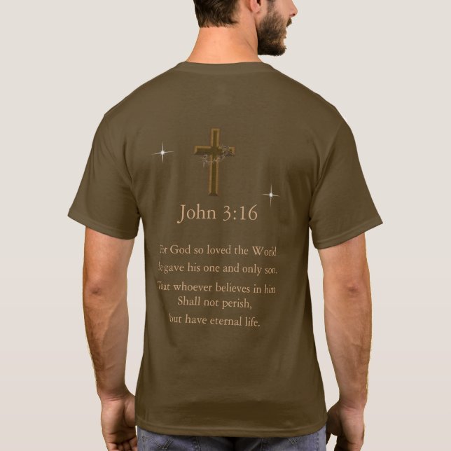 Camiseta Juan 3:16 (Reverso)