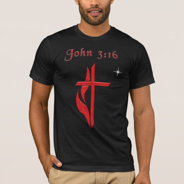 Camiseta Juan 3:16 (Anverso)