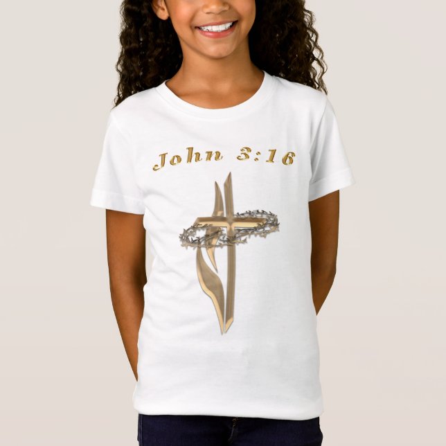 Camiseta Juan 3:16 (Anverso)