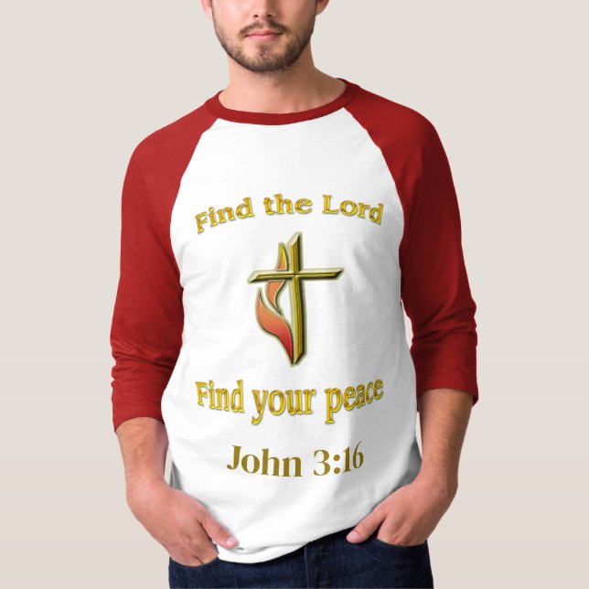 Camiseta Juan 3:16 (Anverso)