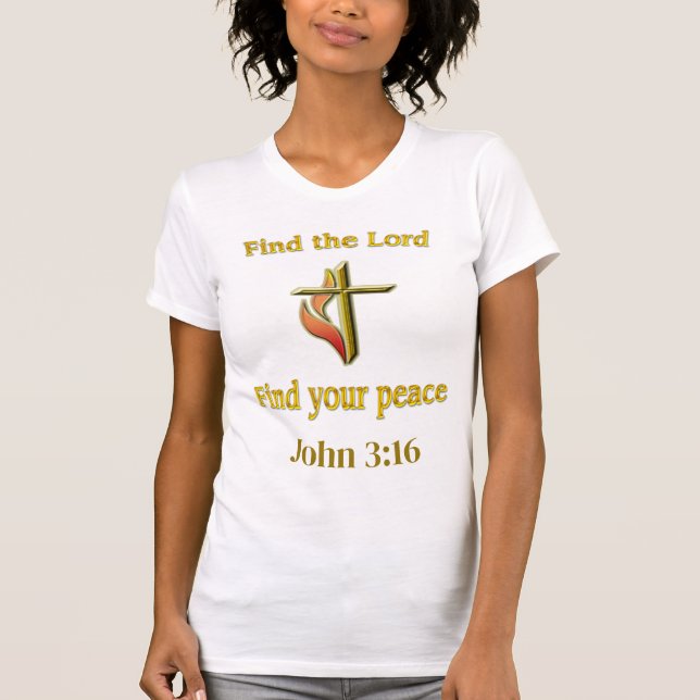 Camiseta Juan 3:16 (Anverso)