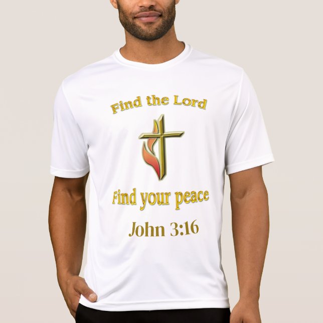 Camiseta Juan 3:16 (Anverso)