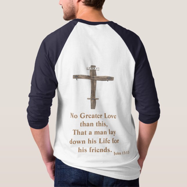 Camiseta Juan 3:16 (Reverso)