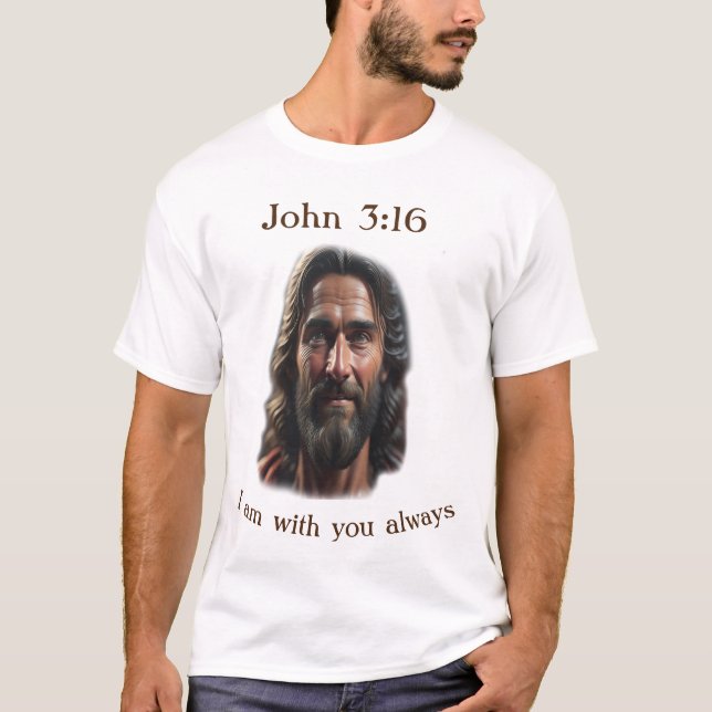 Camiseta Juan 3:16 (Anverso)