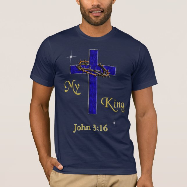 Camiseta Juan 3:16 (Anverso)