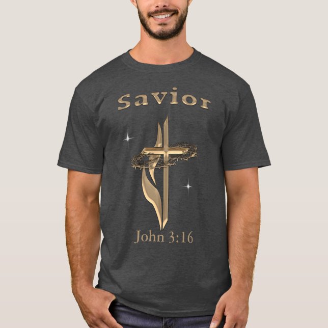 Camiseta Juan 3:16 (Anverso)