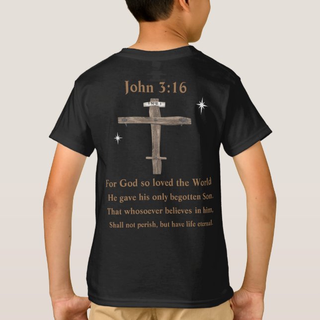 Camiseta Juan 3:16 (Reverso)