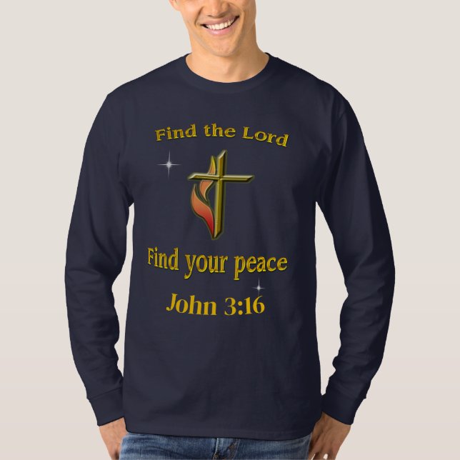 Camiseta Juan 3:16 (Anverso)