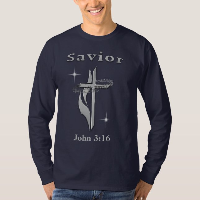 Camiseta Juan 3:16 (Anverso)