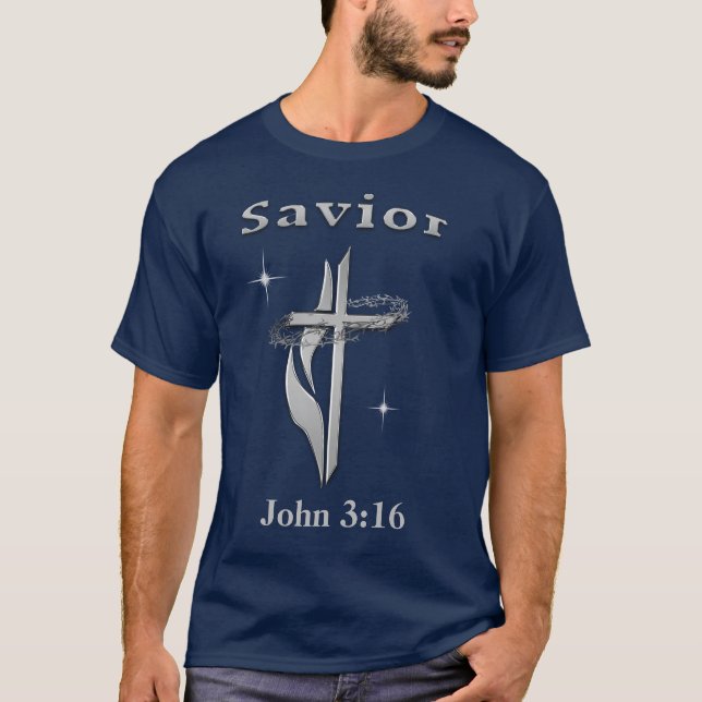 Camiseta Juan 3:16 (Anverso)