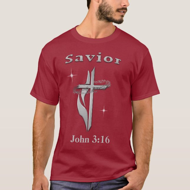 Camiseta Juan 3:16 (Anverso)