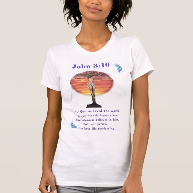 Camiseta Juan 3:166 (Anverso)