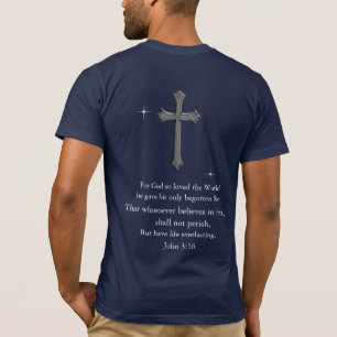 Camiseta Juan 3:16 cristiano