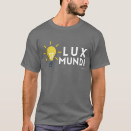 Camiseta Juan 8:12: Lux Mundi (Luz del Mundo)